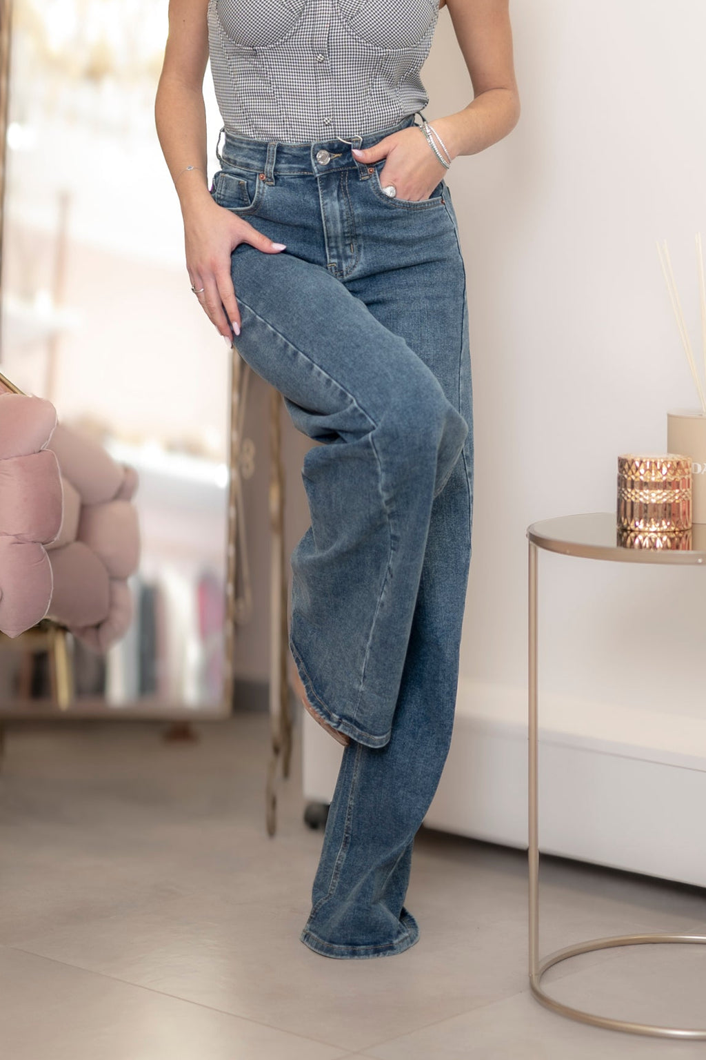 Jeans wide leg